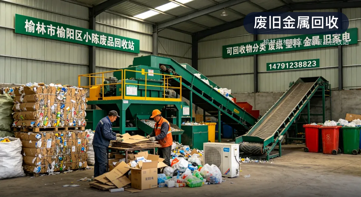 废旧金属回收 · 榆林市榆阳区小陈废品回收站官方服务认证